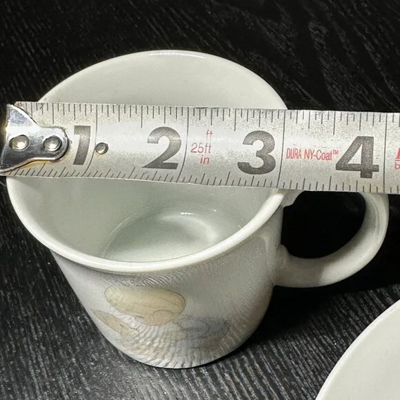 1984 Precious Moments Jonathan & David Cup & Plate Set - Vintage - Made in Japan - Picture 7 of 8